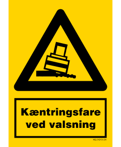 Kæntringsfare ved valsning