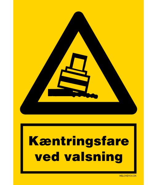 Kæntringsfare ved valsning