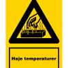 Høje temperaturer