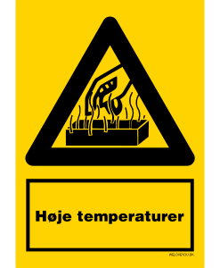 Høje temperaturer