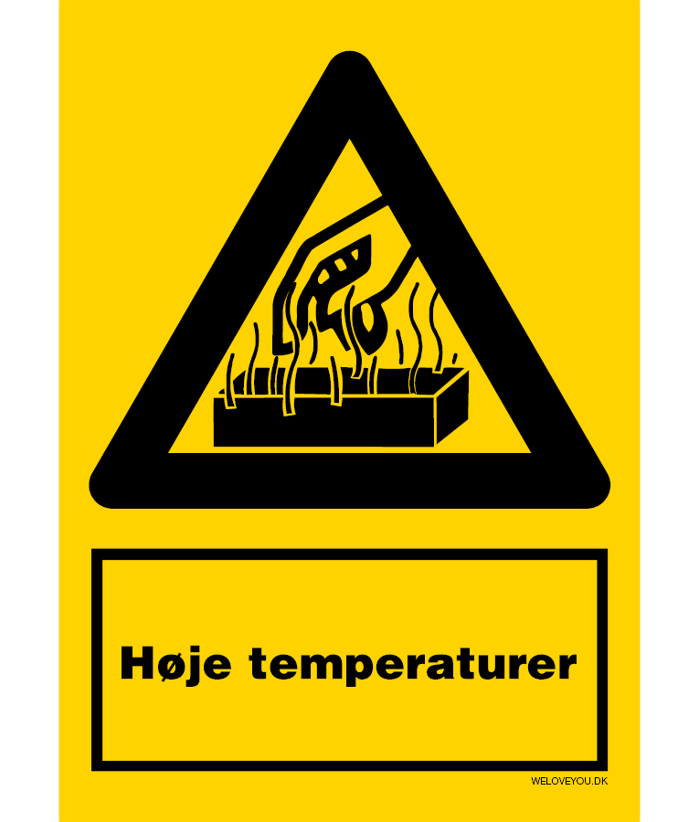 Høje temperaturer