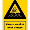Varme væsker eller dampe