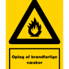 Oplag af brandfarlige væsker