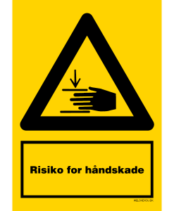 Risiko for håndskade