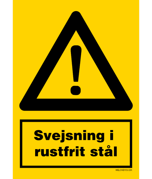 Svejsning i rustfrit stål