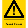 Pas på fingrene