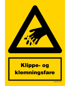 Klippe og klemningsfare