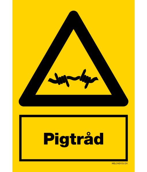 Pigtråd