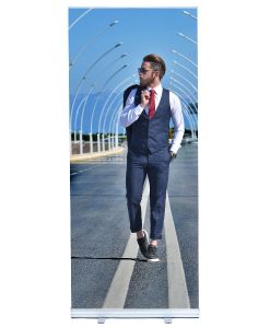 Roll-Up Square Silver