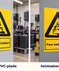 Alternative view of Fare ved batteri