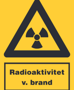 Radioaktivitet ved brand