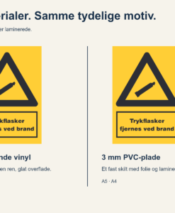 Trykflasker fjernes ved brand - Billede 4