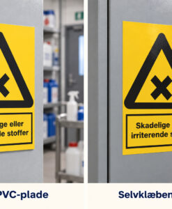 Alternative view of Skadelige eller irriterende stoffer