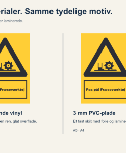 Pas på! Fræseværktøj - Billede 4