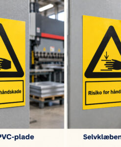 Alternative view of Risiko for håndskade