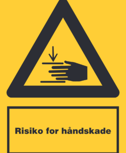 Risiko for håndskade