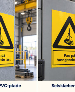 Alternative view of Pas på hængende last
