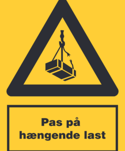 Pas på hængende last