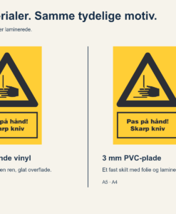 Pas på hånd! Skarp kniv - Billede 4