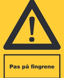 Pas på fingrene