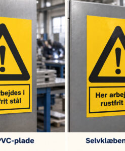 Alternative view of Her arbejdes i rustfrit stål