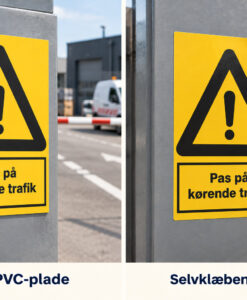 Alternative view of Pas på kørende trafik