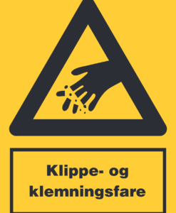 Klippe- og klemningsfare