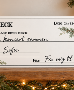 Julecheck med En koncert sammen til Sofie i et varmt julemiljø.